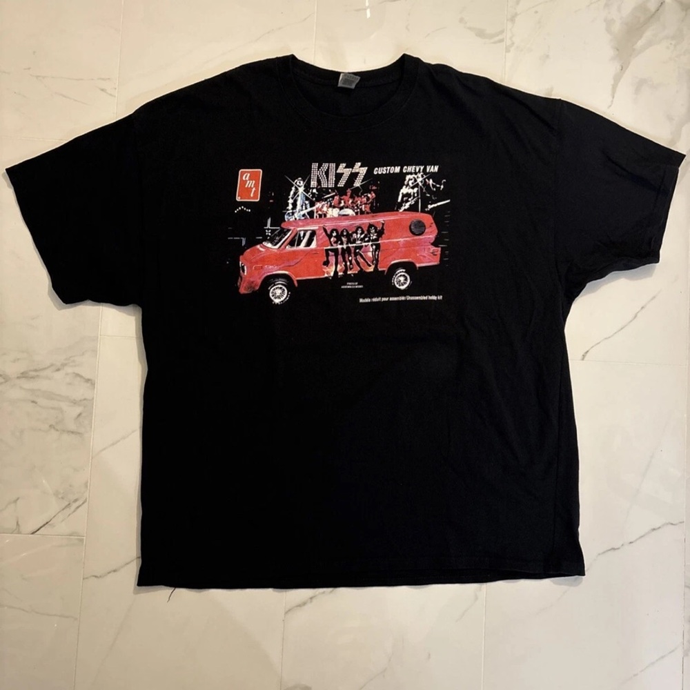 Rare KISS Chevy Van Art Shirt, Size 3X HTF
